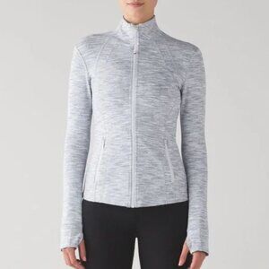 Lululemon • Gray & White Define Jacket